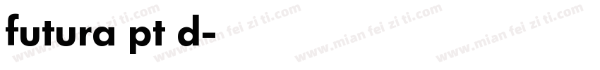 futura pt d字体转换